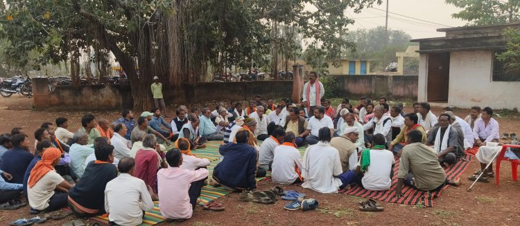 शनिवार को होगा किसानों का महापंचायत, खनन परियोजना के खिलाफ निर्णायक संघर्ष का ऐलान