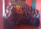 मिडिल स्कूल आमगांव में श्रद्धा से मनाई गई स्वामी विवेकानंद जयंती