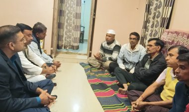 नवाज खान ने सिंगी परिवार से मिलकर जताई संवेदना