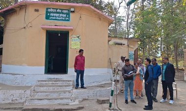 धान के अवैध परिवहन पर 'कड़ा पहरा', गातापार चेक पोस्ट का औचक निरीक्षण