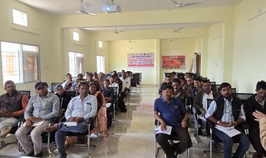 पंचायत प्रतिनिधियों की कार्यशाला में तंबाकू मुक्त, टीबी मुक्त व अनेमिया मुक्त ग्राम पंचायत पर दिया गया विशेष जोर