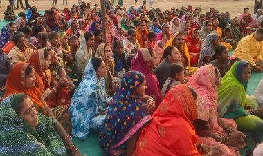 विचारपुर–पंडरिया भाठा में महापंचायत, ज़मीन वापसी और आंदोलन जारी रखने का ऐलान