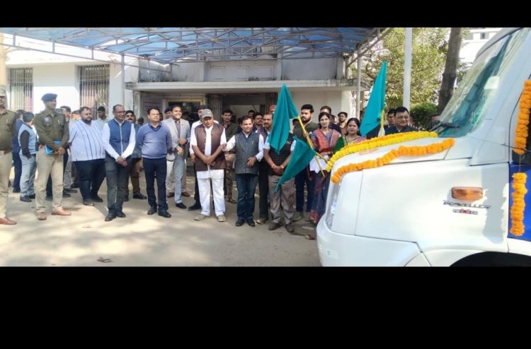 साल्हेवारा को मिली नई एम्बुलेंस, वनांचल क्षेत्र को बड़ी राहत