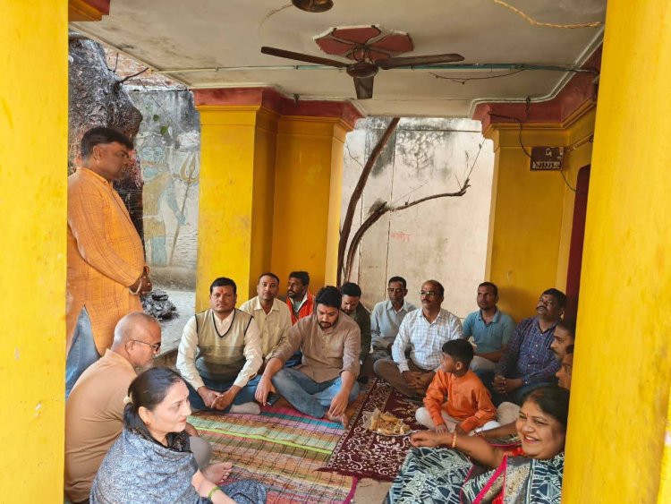 सोमनाथ मंदिर के जीर्णोद्धार के 75 वर्ष पूर्ण होने पर छुईखदान में विशेष पूजा-अर्चना