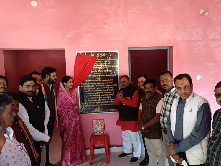 आमदनी–सिंगारघाट में विकास की शुरुआत, लाखों के विकास कार्यों का भूमि पूजन