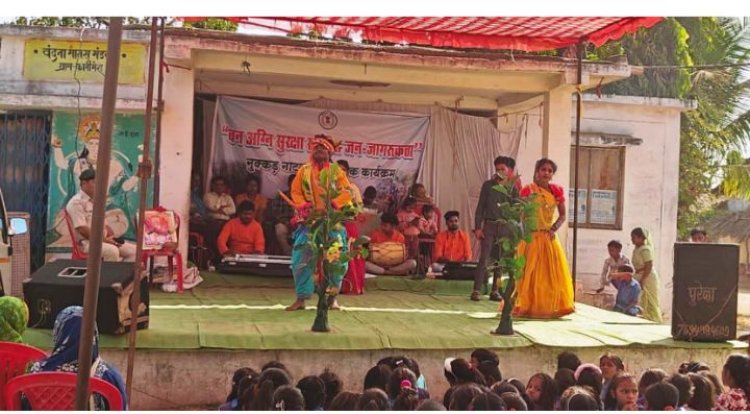 नुक्कड़ नाटक और लोक गीतों से वनाग्नि रोकने की मुहिम, 36 गांवों में पहुंचेगी वन विभाग की टीम