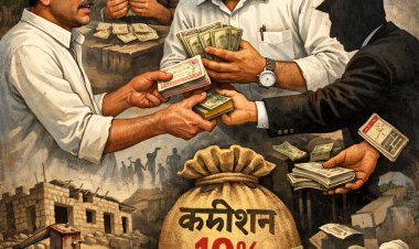 कमीशन का तेल डालो, तभी चलेगा विकास का इंजन