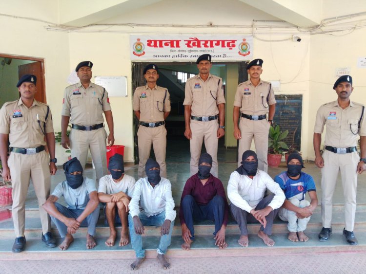 अवैध संबंध के शक में युवक की पीट-पीटकर हत्या, 12 घंटे में 6 आरोपी गिरफ्तार
