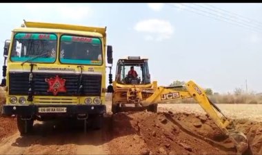 दामरी में मुरूम का अवैध खनन धड़ल्ले से जारी, विभाग मौन; दो साल में 62.93 लाख खर्च, कार्रवाई शून्य