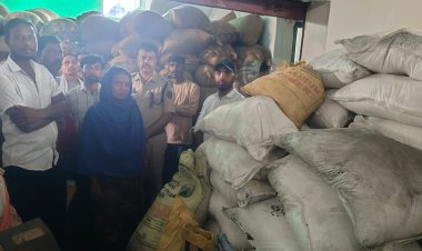 सिंघौरी में अवैध उर्वरक भंडारण पर बड़ी कार्रवाई, 600 बोरी खाद जब्त कर गोदाम सीलबंद