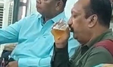 शराब सेवन के आरोपों वाला वीडियो वायरल, निलंबित कर्मचारी बोले—पुराना और एडिटेड वीडियो है