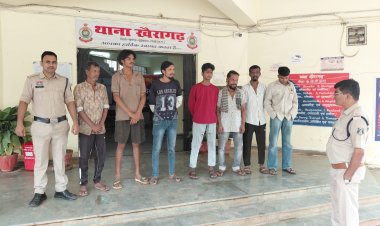 त्योहारों से पहले पुलिस का एक्शन, गुंडे-बदमाशों को थाने बुलाकर दी सख्त हिदायत