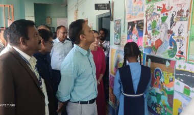 सेवा संकल्प अभियान के तहत जिला स्तरीय ड्राइंग एवं भाषण प्रतियोगिता आयोजित