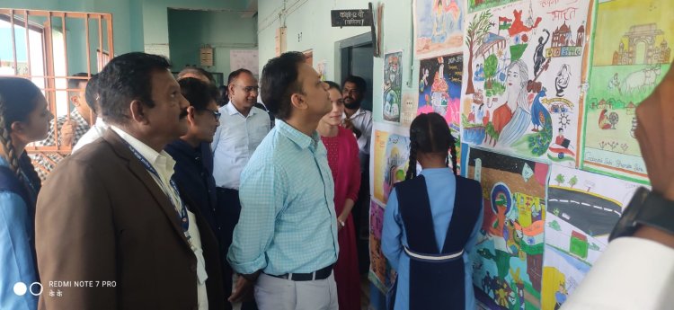सेवा संकल्प अभियान के तहत जिला स्तरीय ड्राइंग एवं भाषण प्रतियोगिता आयोजित
