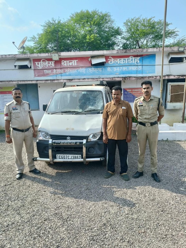 भीड़भाड़ वाले चौराहे पर शिक्षिका और दो बच्चियों को रौंदने वाला चालक गिरफ्तार